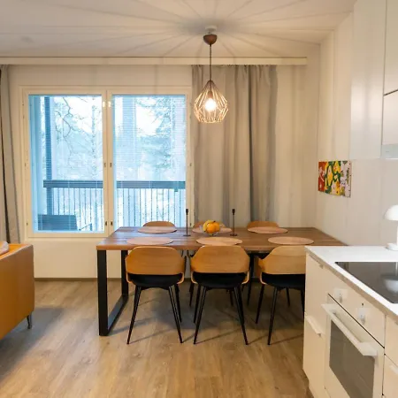 Beautifully Furnished Family - Parking, Sauna, Balcony 公寓 Jyväskylä